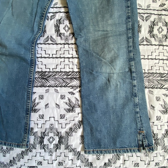 Vintage Jeans Lucky Brand Relay Crop Blue Denim size 2 26 - Picture 6 of 9
